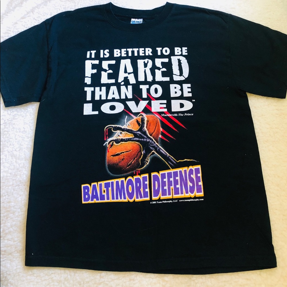 2001 Baltimore Ravens Tee